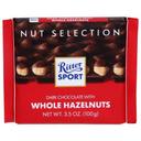 Ritter Sport Dark Chocolate with Whole Hazelnuts, 3.5 Ounce -- 10 per case