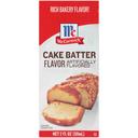 Mccormick Cake Batter Flavor, 2 Fluid Ounce -- 72 per case.