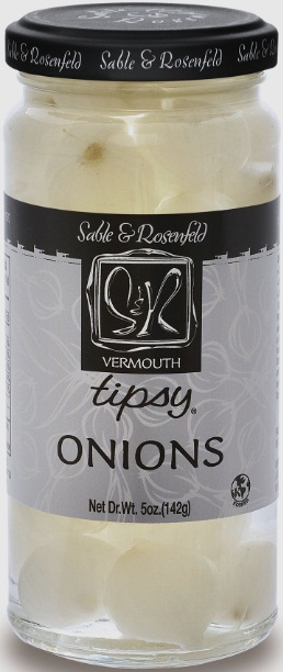 Sable & Rosenfeld Vermouth Tipsy Onions, 5 Ounce -- 6 Per Case