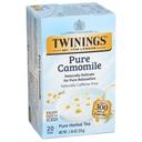 Twinings Pure Camomile Tea, 20 tea bags -- 6 per case