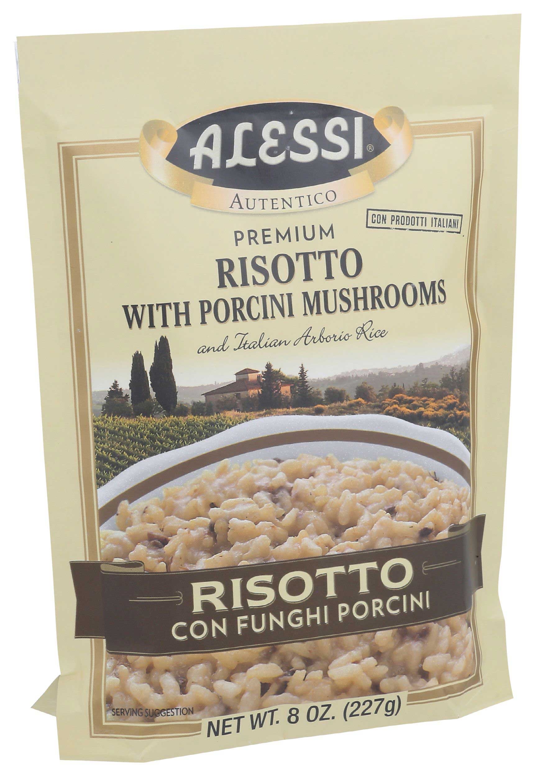Alessi Al Funghi Risotto With Porcini Mushrooms, 8 Ounce -- 6 Per Case