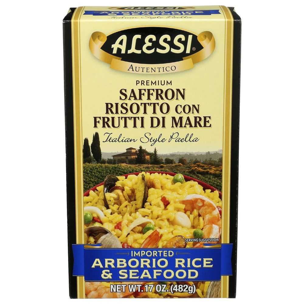 Alessi Frutti Di Mare Saffron Risotto, 17 Ounce -- 6 Per Case