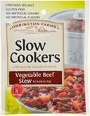 Orrington Farms Vegetable Beef Stew Slow Cookers Seasoning Mix, 2.5 Ounce Pouch -- 12 per case