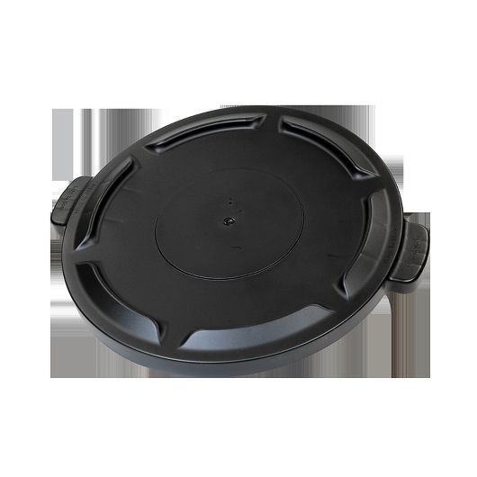 Maxirough Black Lid For 32 Gallon Slim Container -- 6 Per Case