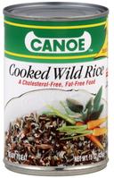 Canoe Cooked Wild Rice, 15 Ounce -- 12 per case