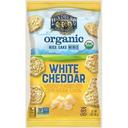 Lundberg Organic Mini White Cheddar Rice Cake, 5 Ounce -- 6 per case