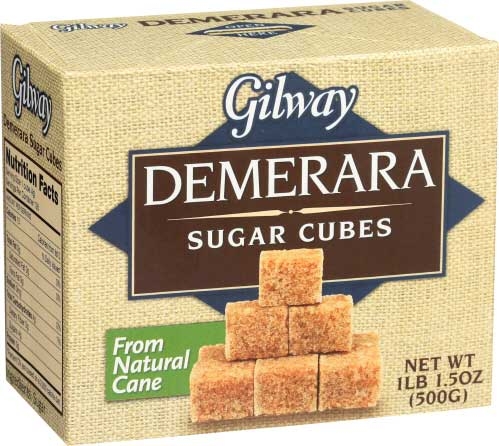 Gilway Demerara Sugar Cubes, 17.6 Ounce -- 10 per case