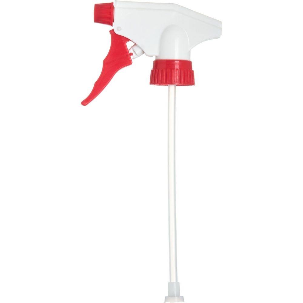 Carlisle 381700 Red and White Replacement Trigger Sprayer, 1.38 x 3.75 x 8.75 inch