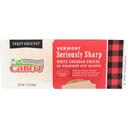 Cabot Seriously Sharp Cracker Cut White Cheddar Cheese, 7 Ounce -- 12 per case