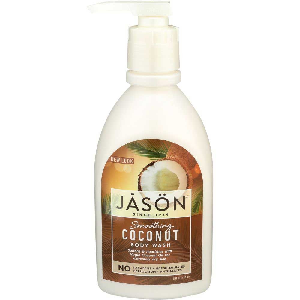 Jason Smoothing Coconut Body Wash, 30 Ounce