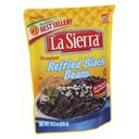 La Sierra Refried Black Beans, 15.2 Ounce Pouch -- 8 per case