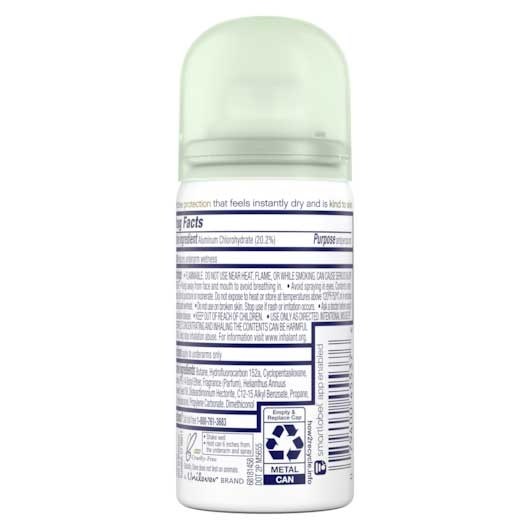 Dove Go Fresh Cool Essentials Anti-perspirant Dry Spray, 1 Fluid Ounce Aerosol -- 24 Per Case