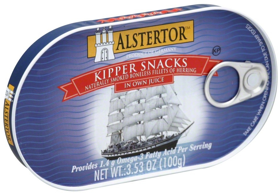 Alstertor Kipper Snacks, 3.53 Ounce -- 18 per case