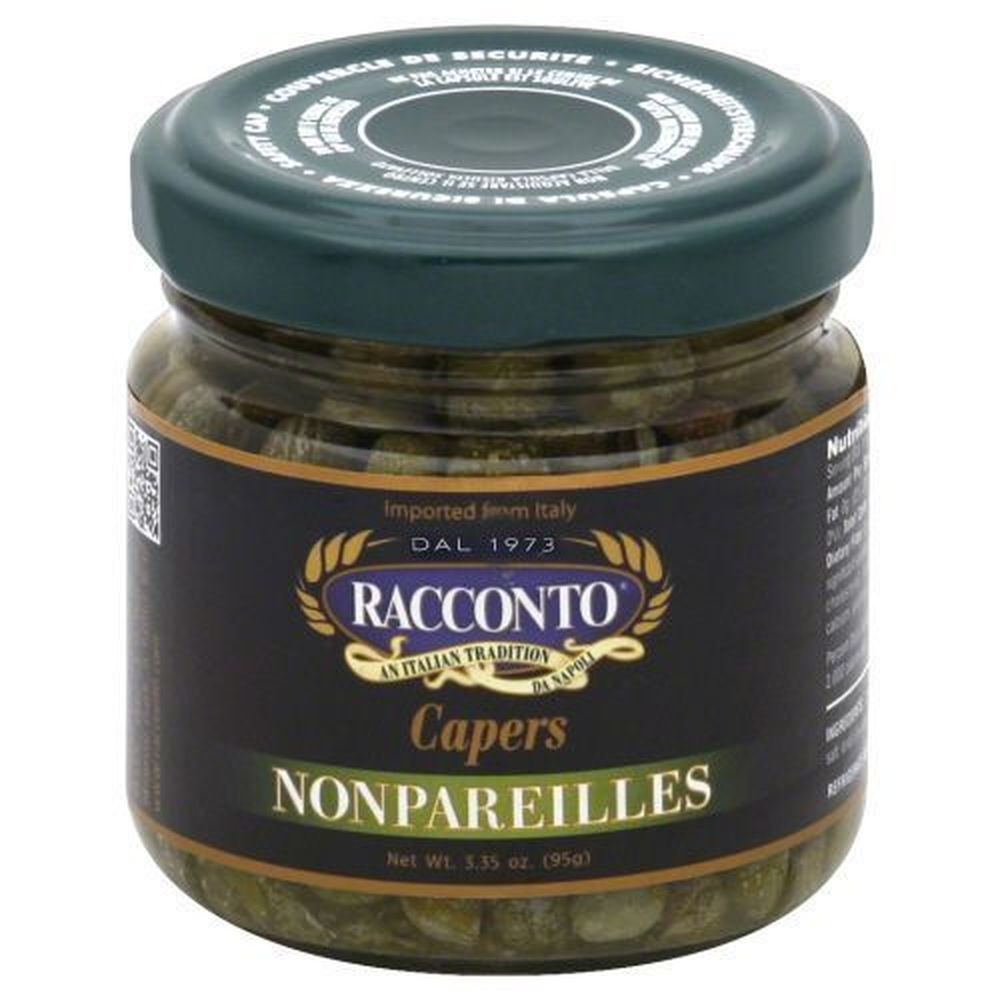 Racconto Nonpareilles Capers, 3.53 Ounce -- 12 Per Case