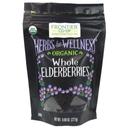 Frontier Co-op Organic Whole Elderberries, 8 Ounce -- 12 per case