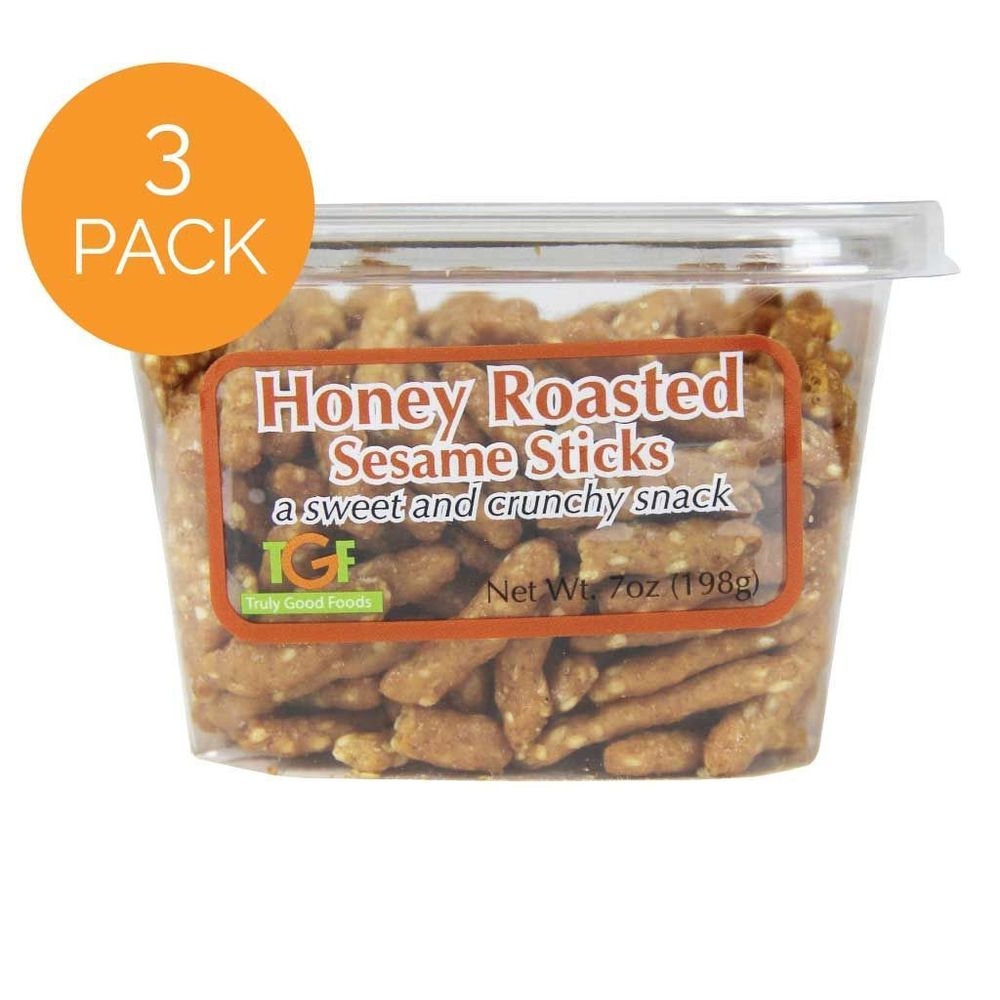 Truly Good Foods Honey Roasted Sesame Sticks, 7 Ounce -- 6 per case