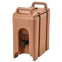 Camtainer Insulated Beverage Dispenser, Coffee Beige, 2 1/2 Gallon.