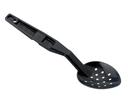 Camwear Perforated Deli Spoon, Black, 11 inch -- 12 per case.