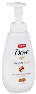 Dove Shea Shower Foam Body Wash, 13.5 Fluid Ounce -- 4 per case.