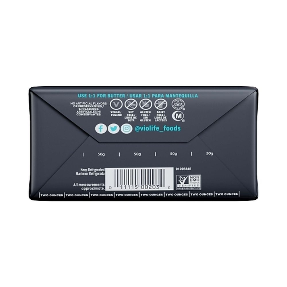 Violife Plant Based Salted Butter Brick, 1 Pound -- 36 Per Case