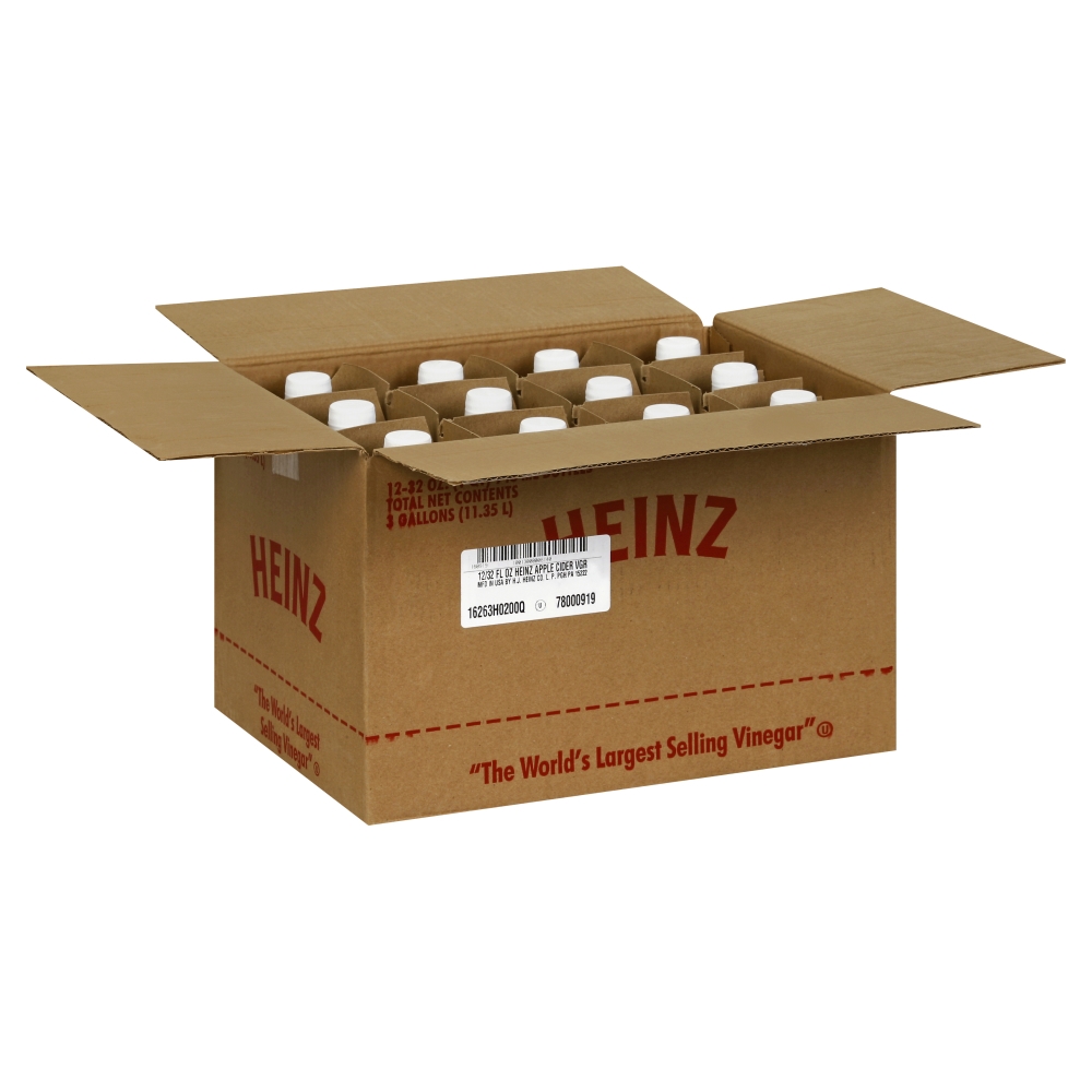 Heinz Cider Glass Vinegar, 32 Ounce -- 12 Case