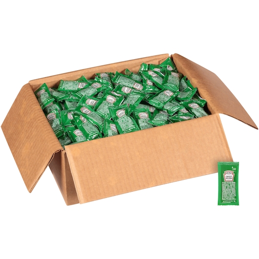 Heinz Sweet Relish Single Serve, 9 Gram --  500 per case