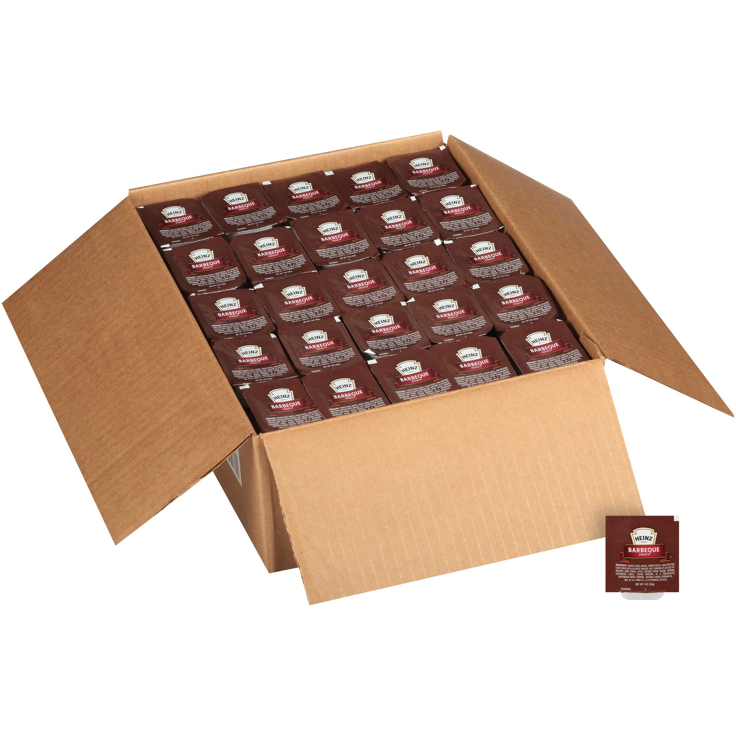Heinz Dunk Cup Barbecue Sauce, 1 Ounce -- 100 Case