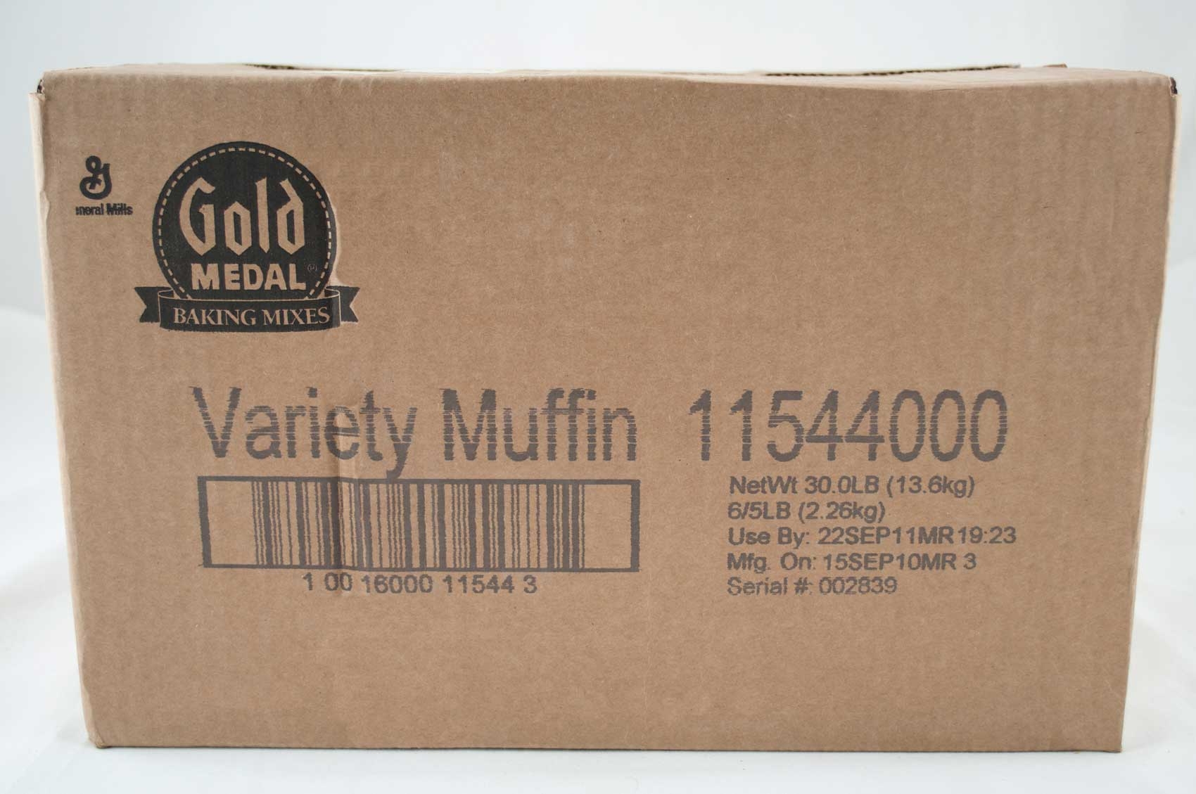Gold Medal Variety Muffin Mix, 5 Pound -- 6 Per Case