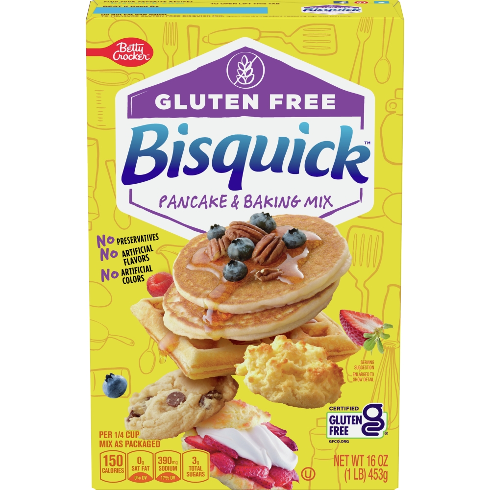Bisquick Gluten Free Baking Mix, 16 Ounce -- 6 per case.