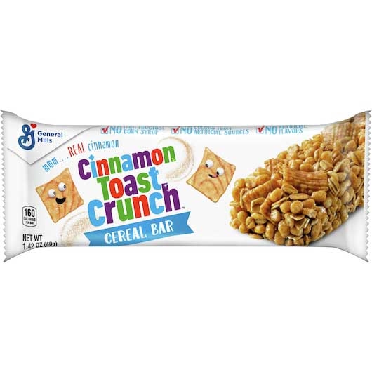 Cinnamon Toast Crunch Cereal Bar, 1.42 Ounce -- 96 Per Case