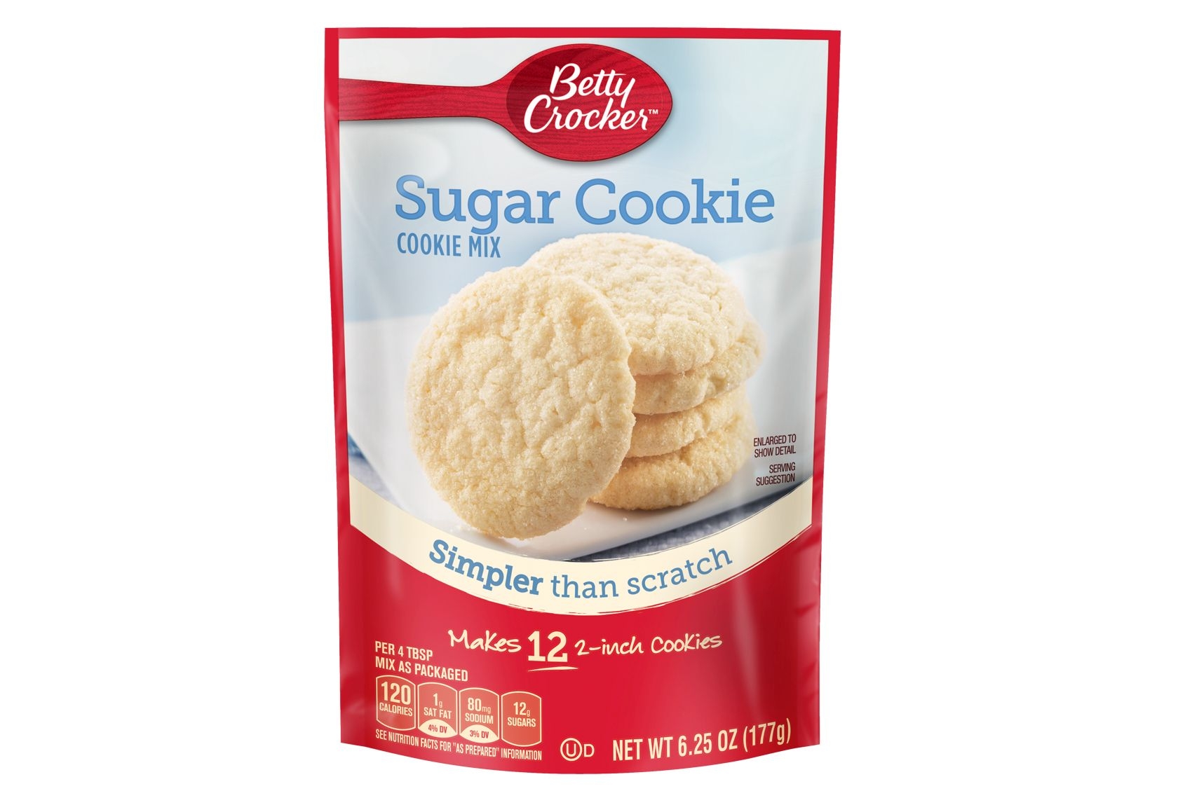 Betty Crocker Sugar Cookie Mix, 6.25 Ounce -- 9 Per Case