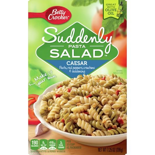 Suddenly Pasta Salad - Caesar, 7.25 Ounce -- 12 per case