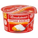 Breakstones Cottage Doubles Peach Cottage Cheese, 4.7 Ounce -- 12 per case.