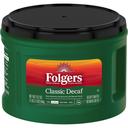 Folgers Classic Roast Decaffeinated Ground Coffee, 19.2 Ounce -- 6 per case