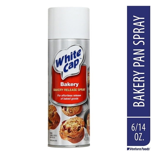 White Cap Baking Release Aerosol, 14 Ounce -- 6 per case