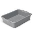 Box Perforated Drain, Gray, 20 X 15 -- 6 Per Case