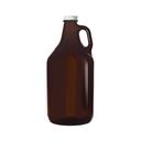Libbey 70217 Amber Growler with Lid, 64 Ounce -- 6 per case.