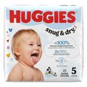 Huggies Snug and Dry Size 5 Diaper - Jumbo Pack, 25 count - 4 per case
