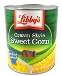 Libby Fancy Cream Style Corn - no. 10 can, 6 cans per case