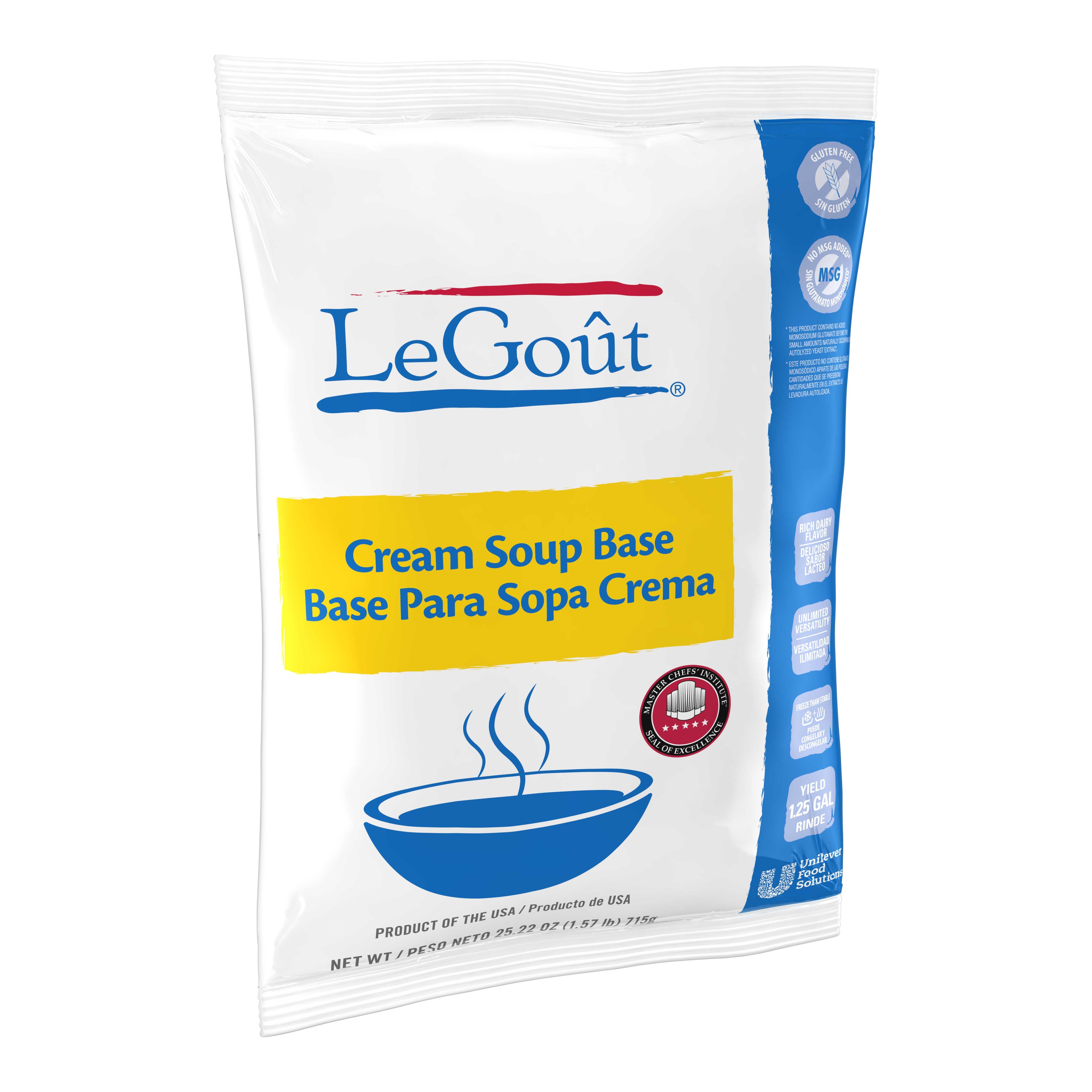 Legout Cream Soup Base, 25.22 Ounce -- 6 Per Case