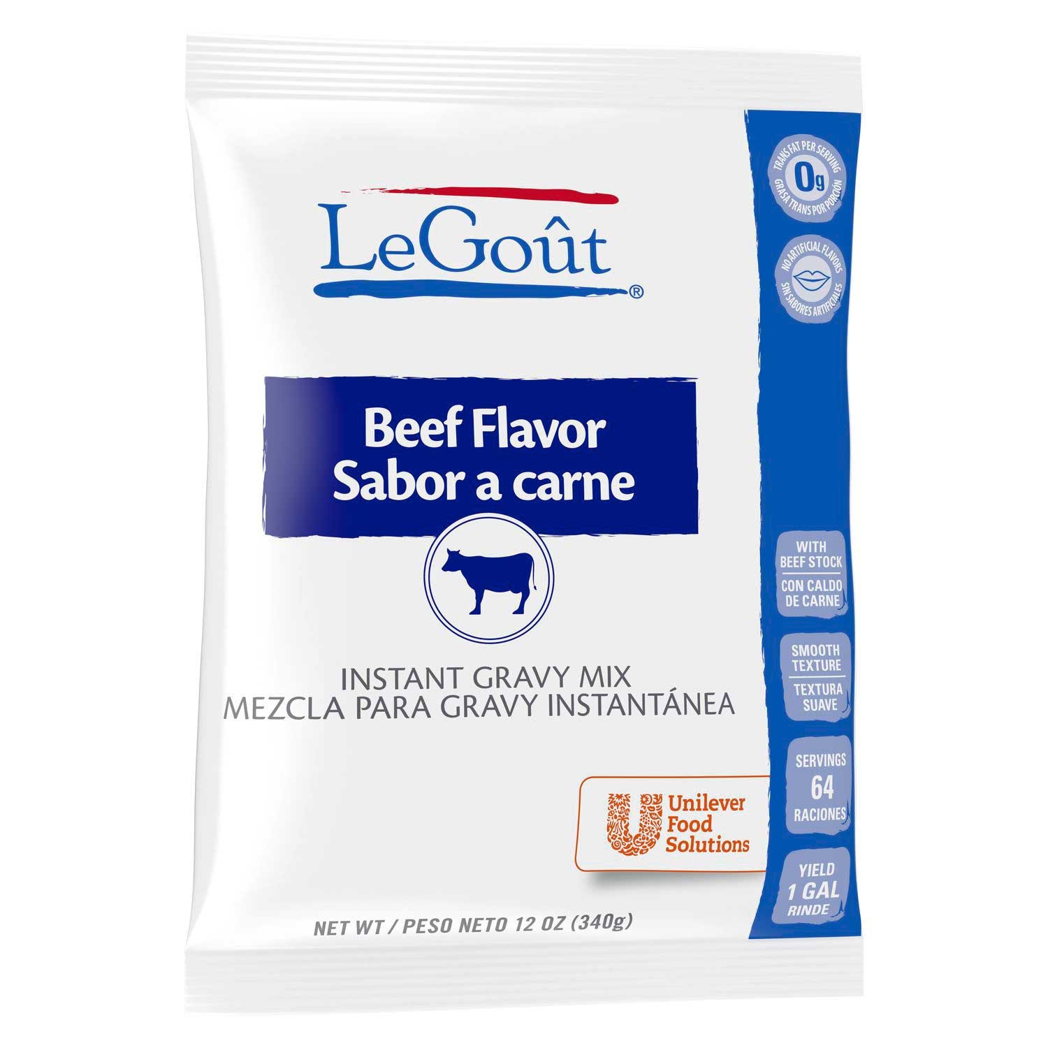 Legout Beef Instant Gravy Mix, 12.16 Ounce -- 8 Per Case