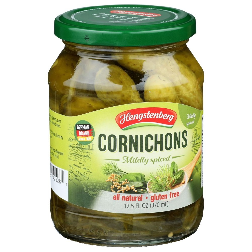 Hengstenberg Cornichons, 12.5 Ounce -- 12 per case