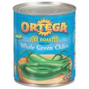 Ortega Whole Green Chiles - 27 oz. can, 12 cans per case