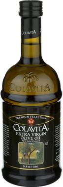 Colavita Oil Extra Virgin Olive Light Glass, 1 Liter -- 6 Case