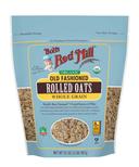 Bobs Red Mill Organic Old Fashioned Rolled Oats, 32 Ounce -- 4 per case.
