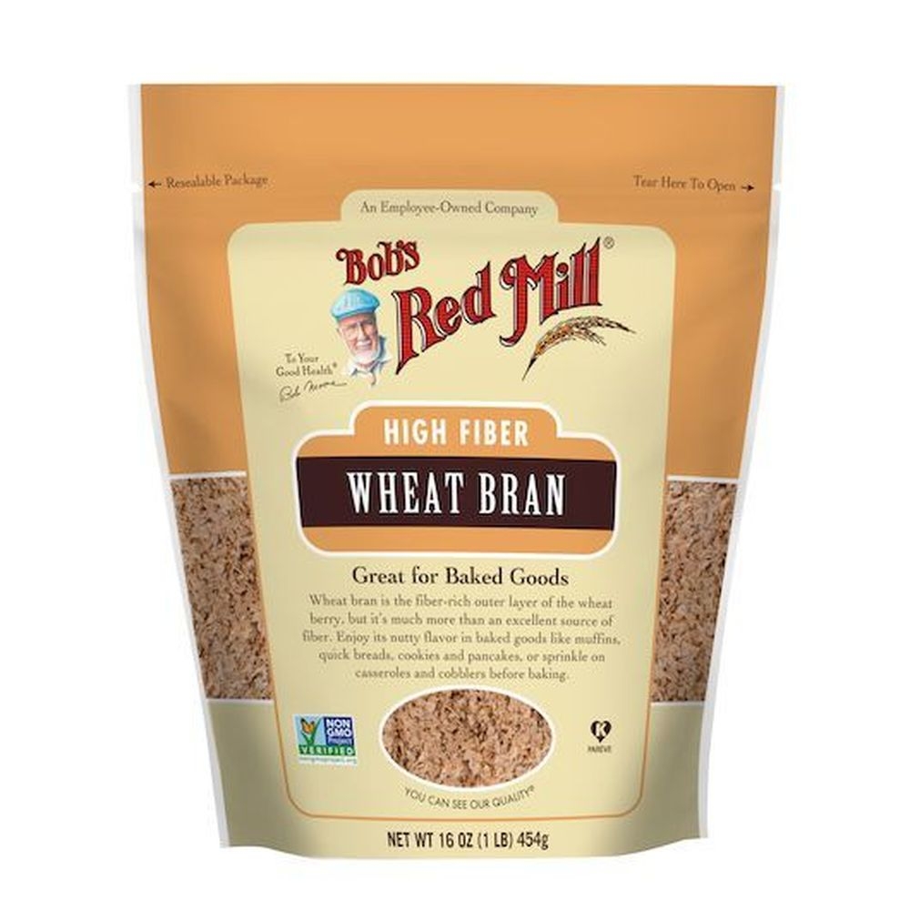 Bob's Red Mill Wheat Bran, 16 Ounce -- 4 Per Case