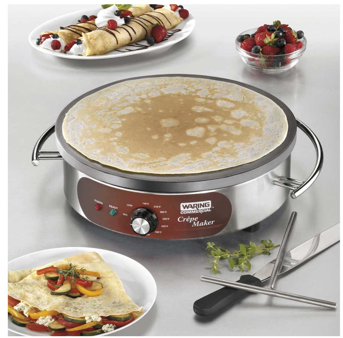 Waring Commercial Electric Crepe Maker, 16 inch.