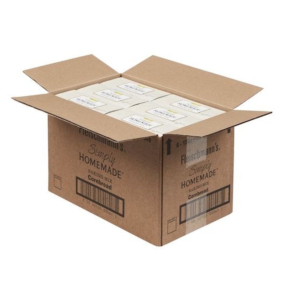 Fleischmann's Simply Homemade Corn Bread Mix, 15 Ounce -- 6 Per Case