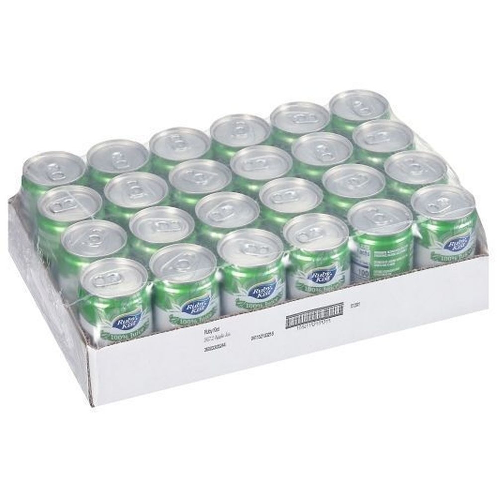 Ruby Kist Apple Juice, 7.2 Fluid Ounce Can -- 24 per case