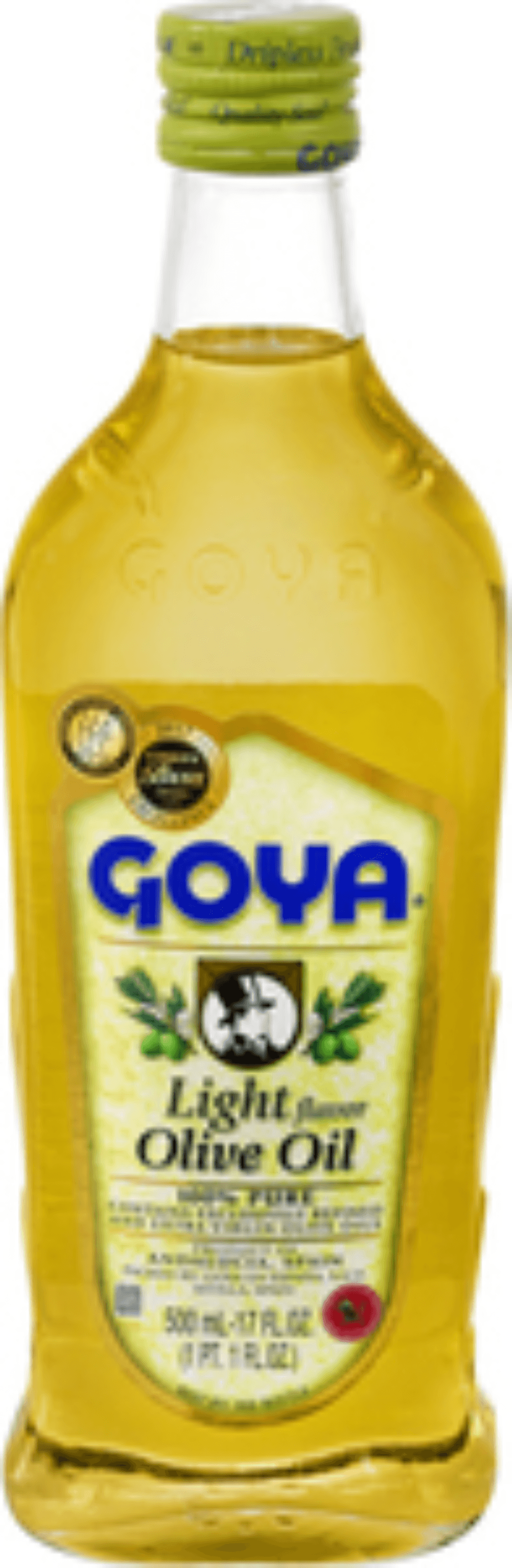 Goya Pure Light Olive Oil, 17 Ounce -- 12 per case.